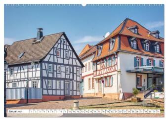 Seligenstadt - Die Stadt mit Geschichte und Flair (hochwertiger Premium Wandkalender 2027 DIN A2 quer), Kunstdruck in Hochglanz