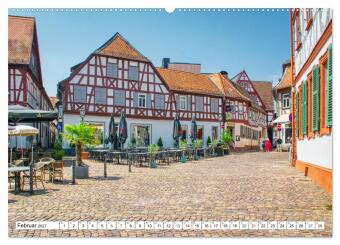 Seligenstadt - Die Stadt mit Geschichte und Flair (hochwertiger Premium Wandkalender 2027 DIN A2 quer), Kunstdruck in Hochglanz