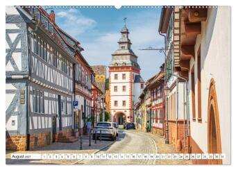 Seligenstadt - Die Stadt mit Geschichte und Flair (hochwertiger Premium Wandkalender 2027 DIN A2 quer), Kunstdruck in Hochglanz