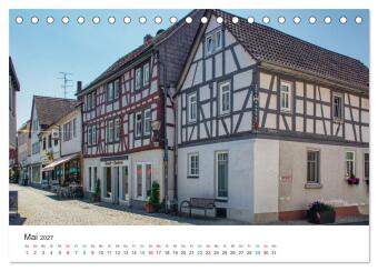 Babenhausen - Schöne Ecken und erstaunliche Besonderheiten (Tischkalender 2027 DIN A5 quer), CALVENDO Monatskalender