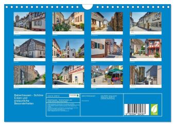 Babenhausen - Schöne Ecken und erstaunliche Besonderheiten (Wandkalender 2027 DIN A4 quer), CALVENDO Monatskalender
