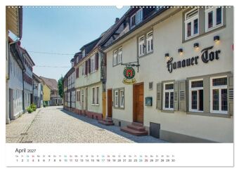 Babenhausen - Schöne Ecken und erstaunliche Besonderheiten (Wandkalender 2027 DIN A2 quer), CALVENDO Monatskalender
