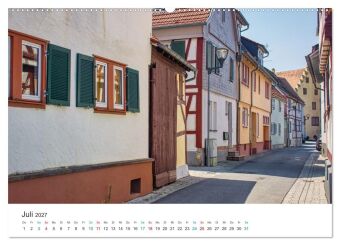 Babenhausen - Schöne Ecken und erstaunliche Besonderheiten (Wandkalender 2027 DIN A2 quer), CALVENDO Monatskalender