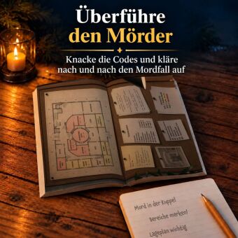 Escape Room Adventskalender für Erwachsene: Mord am Observatorium