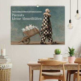 Pierrots kleine Absurditäten (Wandkalender 2027 DIN A2 quer), CALVENDO Monatskalender