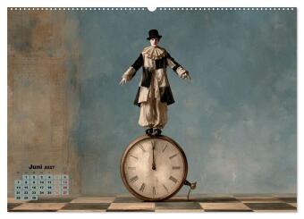 Pierrots kleine Absurditäten (Wandkalender 2027 DIN A2 quer), CALVENDO Monatskalender