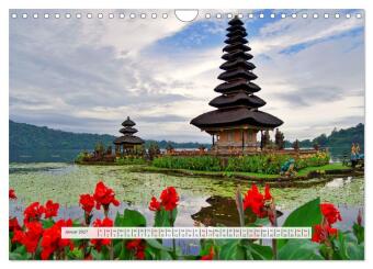 Bekanntes und Unbekanntes Indonesien (Wandkalender 2027 DIN A4 quer), CALVENDO Monatskalender