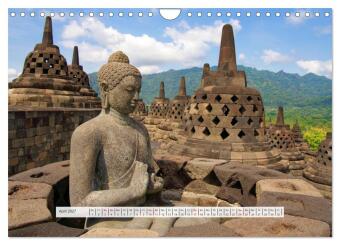 Bekanntes und Unbekanntes Indonesien (Wandkalender 2027 DIN A4 quer), CALVENDO Monatskalender