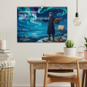 Das Amt für unmögliche Tätigkeiten (Wandkalender 2027 DIN A3 quer), CALVENDO Monatskalender