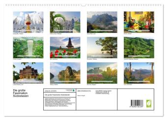 Die große Faszination Südostasien (hochwertiger Premium Wandkalender 2027 DIN A2 quer), Kunstdruck in Hochglanz