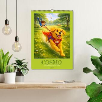 COSMO - Der Alltagsheld auf vier Pfoten (Wandkalender 2027 DIN A3 hoch), CALVENDO Monatskalender