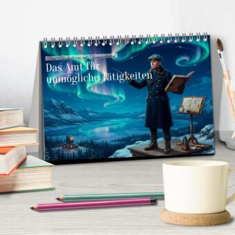 Das Amt für unmögliche Tätigkeiten (Tischkalender 2027 DIN A5 quer), CALVENDO Monatskalender