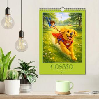 COSMO - Der Alltagsheld auf vier Pfoten (Wandkalender 2027 DIN A4 hoch), CALVENDO Monatskalender