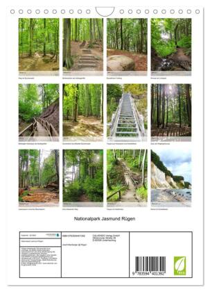 Nationalpark Jasmund Rügen (Wandkalender 2027 DIN A4 hoch), CALVENDO Monatskalender