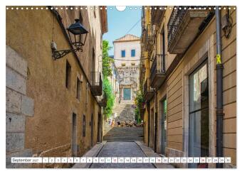 Girona - Die Stadt der vier Flüsse (Wandkalender 2027 DIN A3 quer), CALVENDO Monatskalender