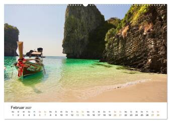 Südostasien - Thailand, Philippinen, Bali (Wandkalender 2027 DIN A2 quer), CALVENDO Monatskalender