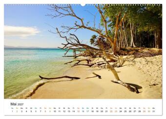 Südostasien - Thailand, Philippinen, Bali (Wandkalender 2027 DIN A2 quer), CALVENDO Monatskalender