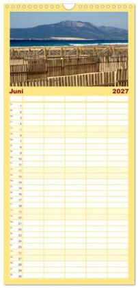 Familienplaner 2027 - Spanische Provinzen - Cadiz mit 5 Spalten (Wandkalender, 21 x 45 cm) CALVENDO