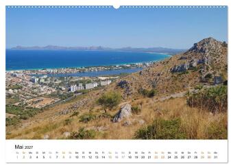 Mallorca - Paradies zwischen Himmel und Meer (hochwertiger Premium Wandkalender 2027 DIN A2 quer), Kunstdruck in Hochglanz