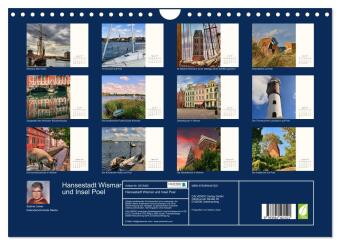 Hansestadt Wismar und Insel Poel (Wandkalender 2027 DIN A4 quer), CALVENDO Monatskalender