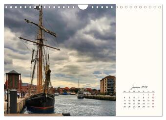 Hansestadt Wismar und Insel Poel (Wandkalender 2027 DIN A4 quer), CALVENDO Monatskalender