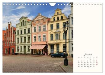 Hansestadt Wismar und Insel Poel (Wandkalender 2027 DIN A4 quer), CALVENDO Monatskalender