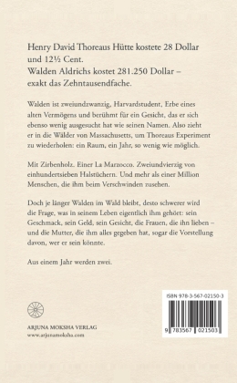 Walden: Zwei Jahre, zwei Monate, zwei Tage