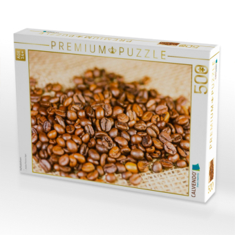 CALVENDO Puzzle Kaffeebohnen | 500 Teile Lege-Größe 48 × 36 cm Foto-Puzzle für Erwachsene