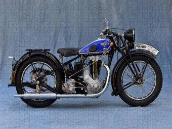 CALVENDO Puzzle Triumph SST 500 Baujahr 1932 | 500 Teile Lege-Größe 48 × 36 cm Foto-Puzzle für Erwachsene
