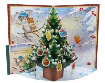 Der kleine Siebenschläfer: Mein großer Pop-up-Adventskalender