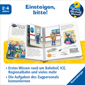 Wieso? Weshalb? Warum? junior, Band 9 - Die Eisenbahn