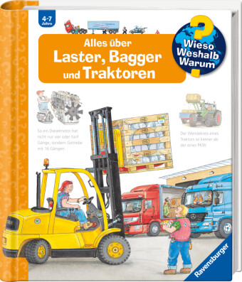 Wieso? Weshalb? Warum? Band 38 - Alles über Laster, Bagger und Traktoren