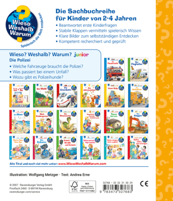 Wieso? Weshalb? Warum? junior, Band 18 - Die Polizei