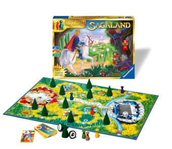 Sagaland - Gesellschaftsspiel & Brettspiel ab 6 Jahre