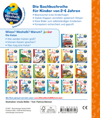 Wieso? Weshalb? Warum? junior, Band 21 - Die Katze