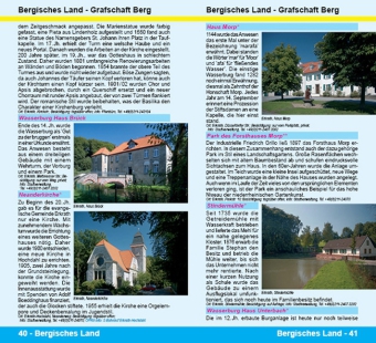 Bergischen Land Reiseführer - Sehenswertes im Bergischen Land