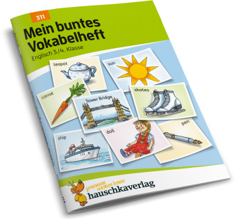 Mein buntes Vokabelheft. Englisch 3./4. Klasse, A5-Heft