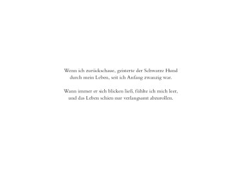 Mein schwarzer Hund