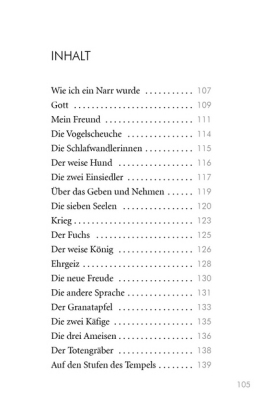 Der Prophet. Der Narr. Der Wanderer