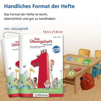 Das Übungsheft Mathematik Klasse 1 - Überarbeitete Neuauflage