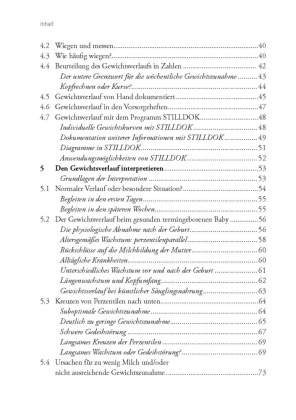 Gewichtsverlauf und Stillen, m. CD-ROM