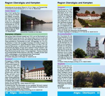 Allgäu - Oberbayern Reiseführer - Sehenswertes im Allgäu und Oberbayern