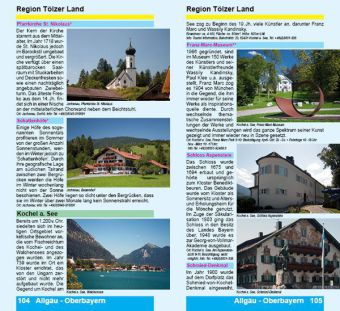 Allgäu - Oberbayern Reiseführer - Sehenswertes im Allgäu und Oberbayern