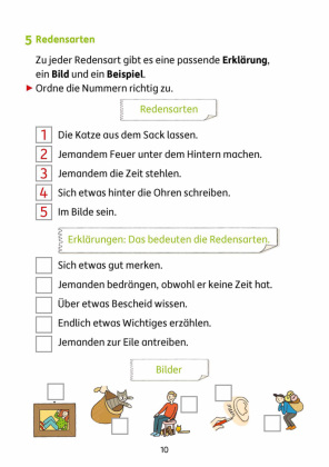 Deutsch 4. Klasse Übungsheft - Besser lesen