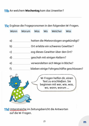 Deutsch 4. Klasse Übungsheft - Besser lesen