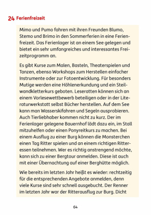 Deutsch 4. Klasse Übungsheft - Besser lesen