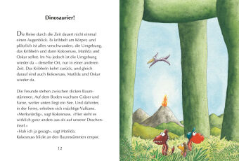 Der kleine Drache Kokosnuss bei den Dinosauriern