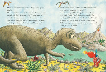 Der kleine Drache Kokosnuss bei den Dinosauriern