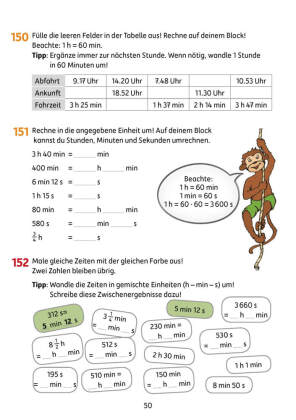 Übungsheft 4. Klasse - Mathe trainieren