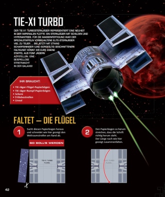 STAR WARS Flieger falten: 30 faltfertige Papiersternjäger